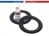 Kit-SHP-74CX Kit de réparation haut-parleur suspensions en caoutchouc extra souple A:4,8cm - B:5,4cm - C:6,9cm - D:7,4cm SHP-74CX membrane bord amortisseur speaker rubber surround edge