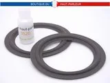 Kit de réparation haut-parleur suspensions en mousse extra souple A:5,9cm - B:6,4cm - C:7,3cm - D:8,5cm SHP-84 membrane bord amortisseur speaker repair foam surround edge